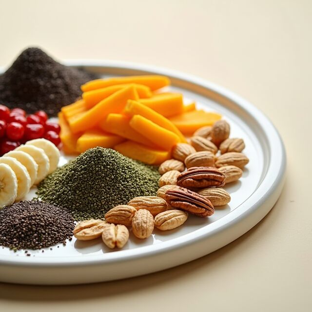 Frutos secos e sementes premium - pistachio, noz pecan, chia - Coolchoice Algarve