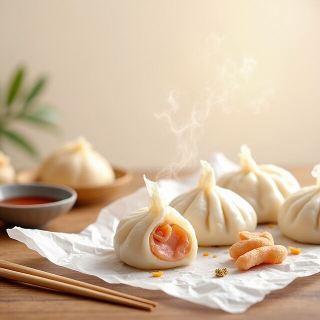 Gyozas e baos congelados premium para cozinha asiática - Coolchoice