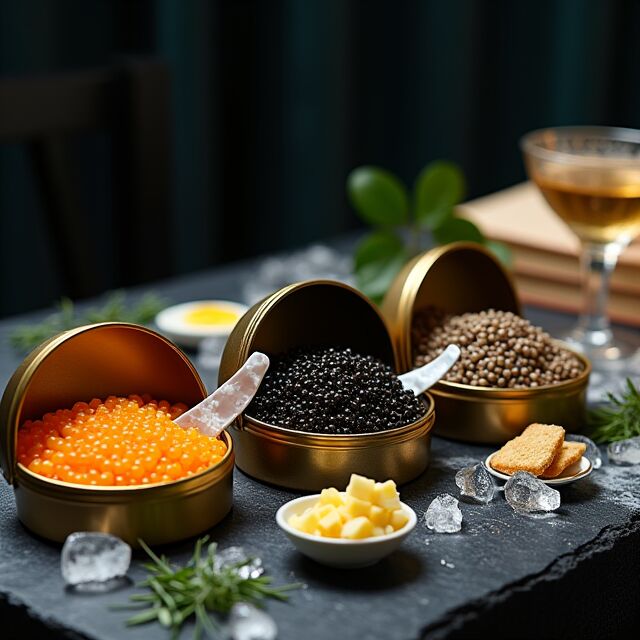 Caviar Schrenki, Oscietra e Baeri premium - Coolchoice Algarve