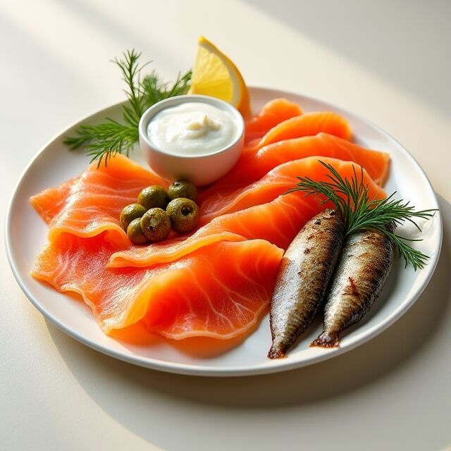 Peixe fumado premium - salmão da Escócia/Noruega, arenques - Coolchoice Algarve